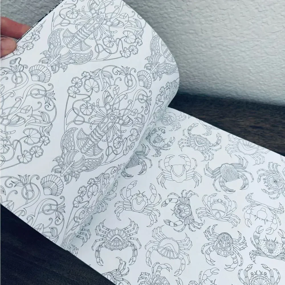 Lost Ocean Adult Coloring Book Johanna Basford